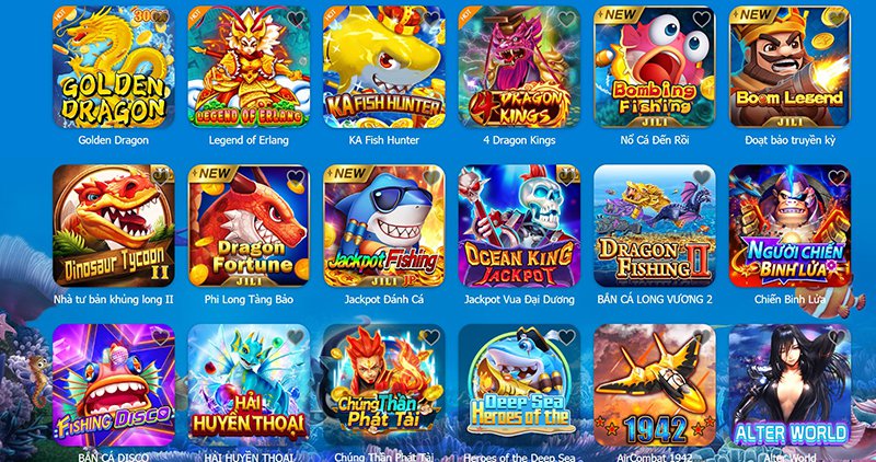 sảnh game bắn cá đổi thưởng